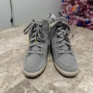 Sorel Gray Suede High-Tops